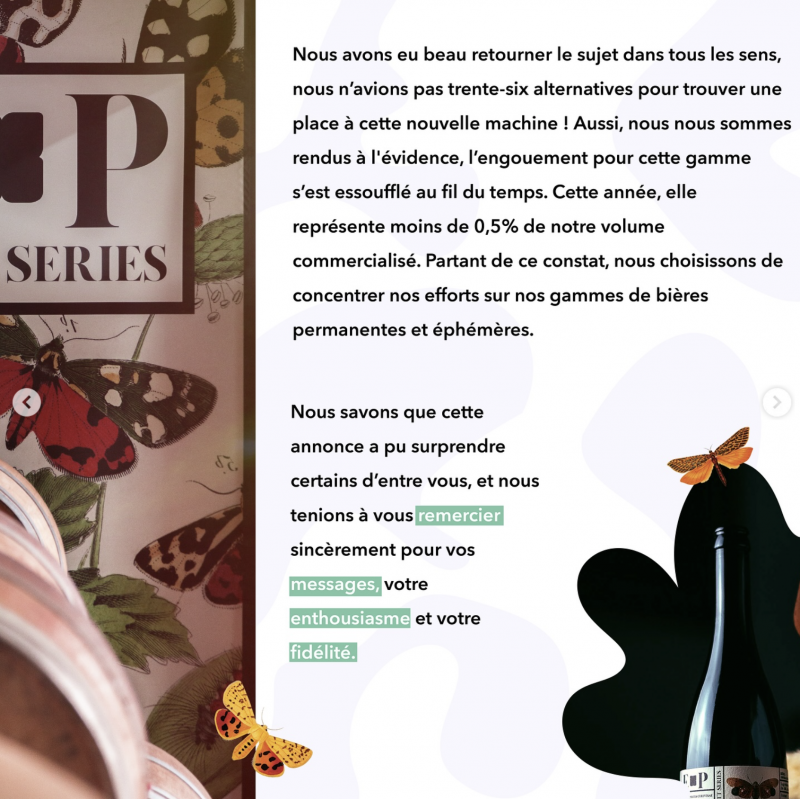 Arrêt de production Brett Series