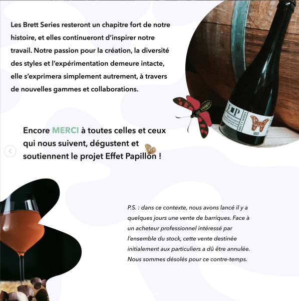 Arrêt de production Brett Series