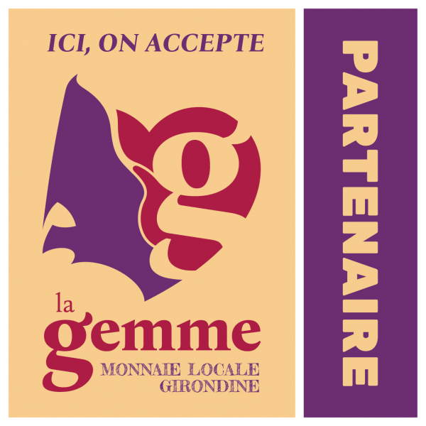 Autocollant partenaire - crédit La Gemme