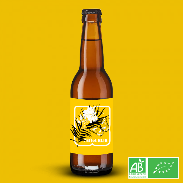 L'Effet BLIB - New England Pale Ale BIO de la Brasserie Effet Papillon bière artisanale BIO