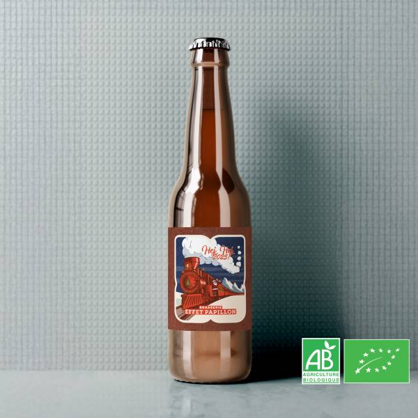Hej Hej 2025 – IMPERIAL STOUT CARAMEL SPÉCULOOS – BIO à la Brasserie Effet Papillon à Mérignac - 8% vol